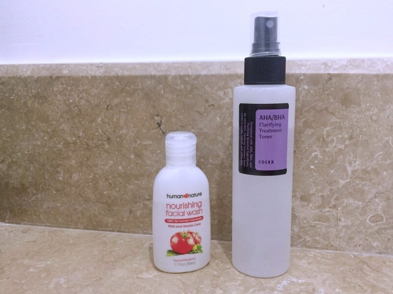 Cleanser and Toner