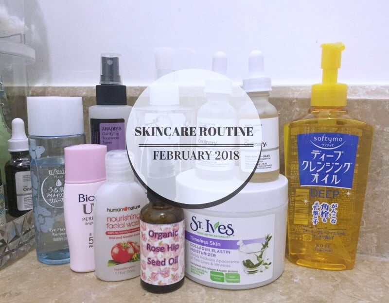 Current Skincare Routine (February 2018)